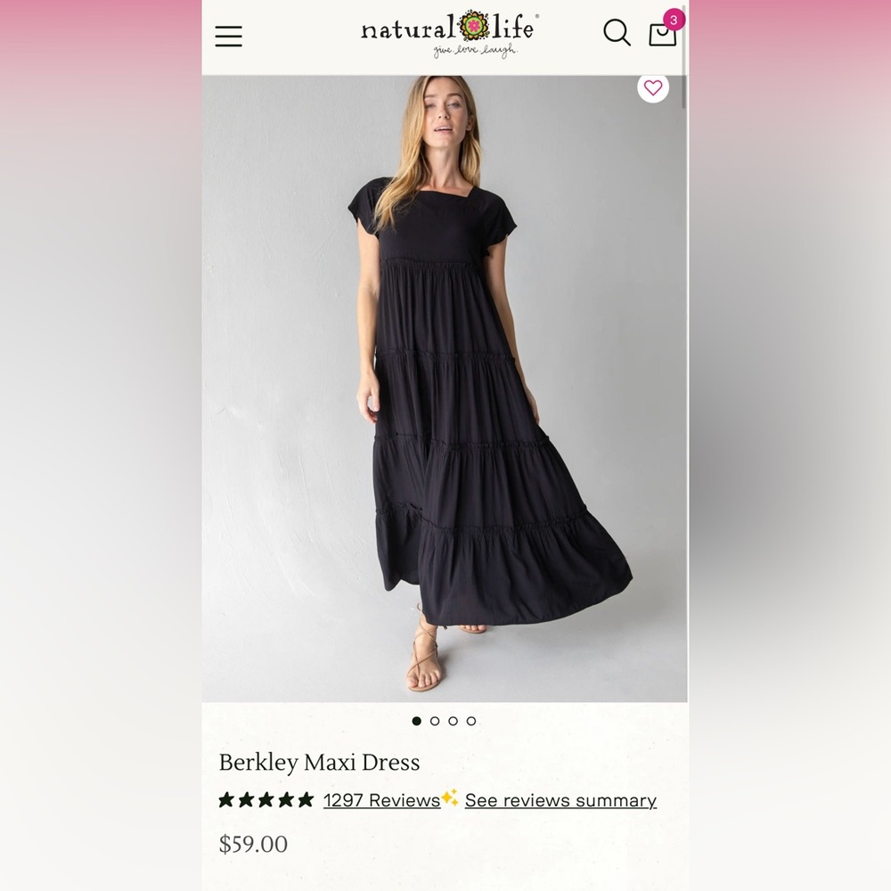 Natural Life Berkley Dress - NWT